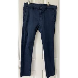 Zara size 31 navy blue men’s casual pants inseam 30 inch professional work pants